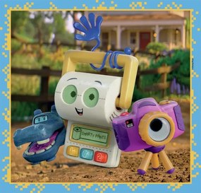 Disney Játékháború Movie 5 3x48 db-os puzzle Clementoni
