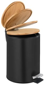 WENKO 24696100 - TORTONA kosár 17 x 21 cm fekete/barna