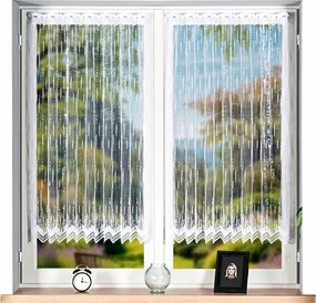 Jacquard függöny 000146 300x120cm irigy mintás (kész) szegéllyel