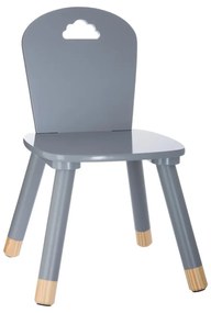 Szürke fa gyerek szék