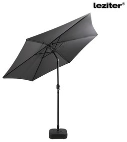 Gina kerti napernyő szürke 300 cm