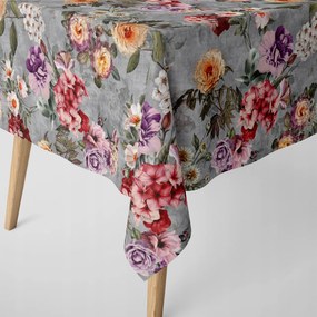 Gyönyörű Abrosz A Nappaliba, Színes Virágok 120X160