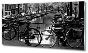 Üvegfotó Amszterdam kerékpárok osh-5974045