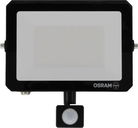 Osram - LED reflektor érzékelővel FLOODLIGHT LED/50W/230V 6500K IP65 fekete