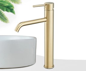 Fürdőszobai csaptelep Rea Lungo gold high