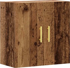 vidaXL antik fa színű szerelt fa faliszekrény 60 x 31 x 60 cm