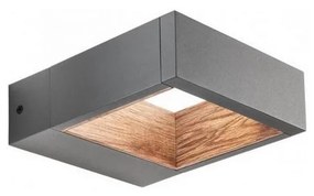 Redo 90508 - WALD LED kültéri fali lámpa 10W 230V IP65 antracit