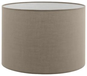 LED állólámpa TUNJA 1x E27/20W/230V Ø 30 cm matt króm/taupe