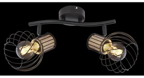 Globo 54012-2S – Spotlámpa LUISE 2×E27/40W/230V