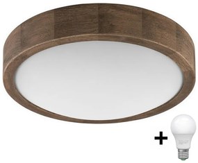 Brilagi Brilagi - LED mennyezeti lámpa CARVALHO SLIM 1xE27/60W/230V dió 27 cm BG0854