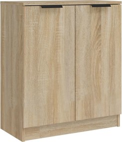 vidaXL sonoma tölgy színű szerelt fa tálalóasztal 60 x 30 x 70 cm