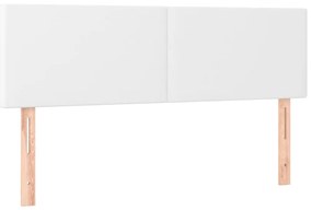 2 db fehér műbőr fejtámla 72 x 5 x 78/88 cm