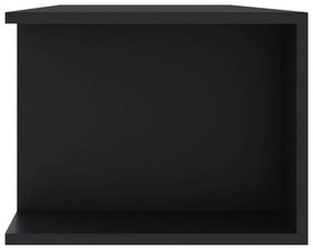 fekete TV-szekrény LED-lámpákkal 135 x 39 x 30 cm