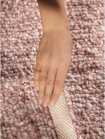 Törtrózsaszín kézi szövésű buklé futószőnyeg 80x200 cm Notting Hill Portobello – Ted Baker