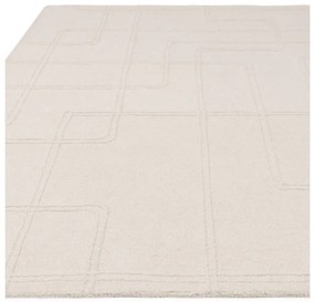 Krémszínű kézi szövésű gyapjú szőnyeg 200x300 cm Ada – Asiatic Carpets