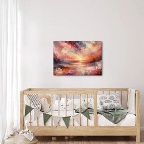 Kép - Festett alkonyat (70x50 cm)
