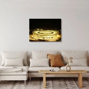 Kép - futballstadion (üvegen) (70x50 cm)