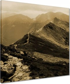 Vászonkép 50x50 Tátra Lengyel hegyek Kilátás