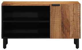TV Szekrény 80x31,5x46 cm Tömör Akácfából