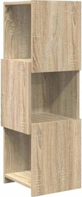 vidaXL Sarokszekrény Sonoma tölgy 30,5x30x95cm Faanyag