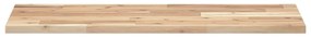 kezeletlen tömör akácfa függőpolc 100 x 30 x 2 cm