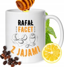 Bögre Raffael Férj Barátjának Ajándék Nyomtatott Fehér 330ml