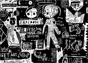 Kép - Graffiti (70x50 cm)