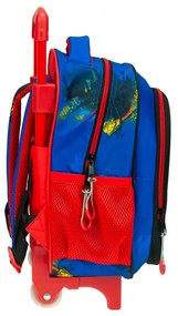 Pókember Blue gurulós ovis hátizsák, táska 30 cm