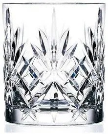 Helsinki csiszolt kristály whisky-s pohár készlet 6 db-os