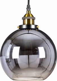 FĂŒggĆ lĂĄmpa nagy ĂŒveg gömb Grafit tĂŒkör