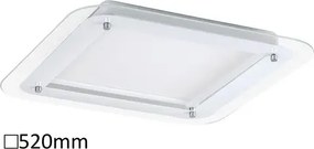 Rabalux beltéri led mennyezeti lámpa 22w 2200lm 4000k fehér lorna
