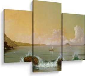 Kép - Martin Johnson Heade, Rio de Janeiro Bay, reprodukciók (90x60 cm)