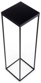 BASICLOFT virágtartó állvány 80x24 cm fekete