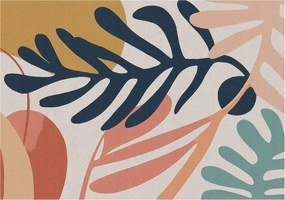 Fotótapéta Flizelin Dekoratív tapéta Leveles minták 312x219 Ragasztó