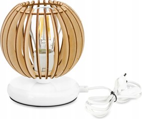 Éjjeli lámpa Loft asztali lámpa led E27 Fa