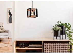 Csillár zsinóron VARNA 1xE27/40W/230V tölgy