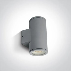 ONE LIGHT 67400B-G OUTDOOR WALL LIGHTS Modern Kültéri Fali Lámpa Szürke GU10 IP44