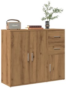 kézműves tölgyfa tálalószekrény 91 x 29,5 x 75 cm