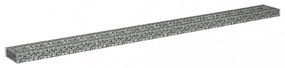 horganyzott acél gabion magaságyás 360 x 30 x 10 cm