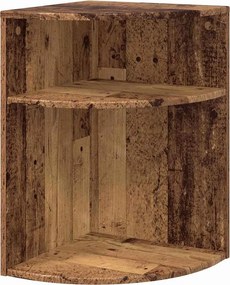 vidaXL Végasztal Öreg fa 39,7 x 39,7 x 60 cm Faanyag