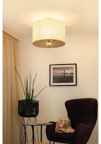 Brilagi COUNTRY ROLLER mennyezeti lámpa 1xE27/15W/230V, 50 cm, krém