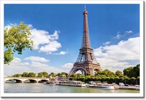 Poszterek keretben 60x40 Franciaország Párizs torony