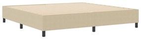 Boxspring Ágy Világos Zöld Szürke 200x200 cm Corduroy Szövet