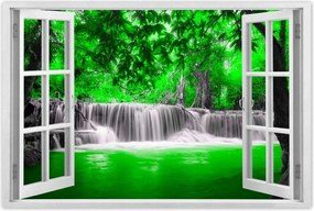 Poszterek 60x40 Zöld vízesés Kaszkád