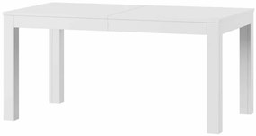 WENUS bővithető étkezőasztal, fehér