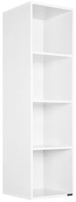 Casaria® Skylar könyvespolc 106x30x30cm - fehér