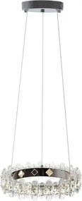 MORETTI MO7296 KRISTAL Króm Színű Függeszték LED 44W 3000-6000K IP20