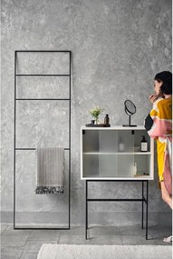 Szürkésbézs tálalószekrény tolóajtóval 70x109x40 cm Lekko – noo.ma