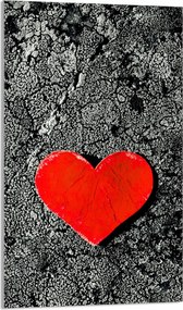 Üveg Vágódeszka 30x52 Szív a Konyhába