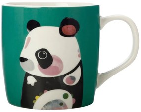 Pete Cromer Panda türkiz porcelán bögre, 375 ml - Maxwell &amp; Williams